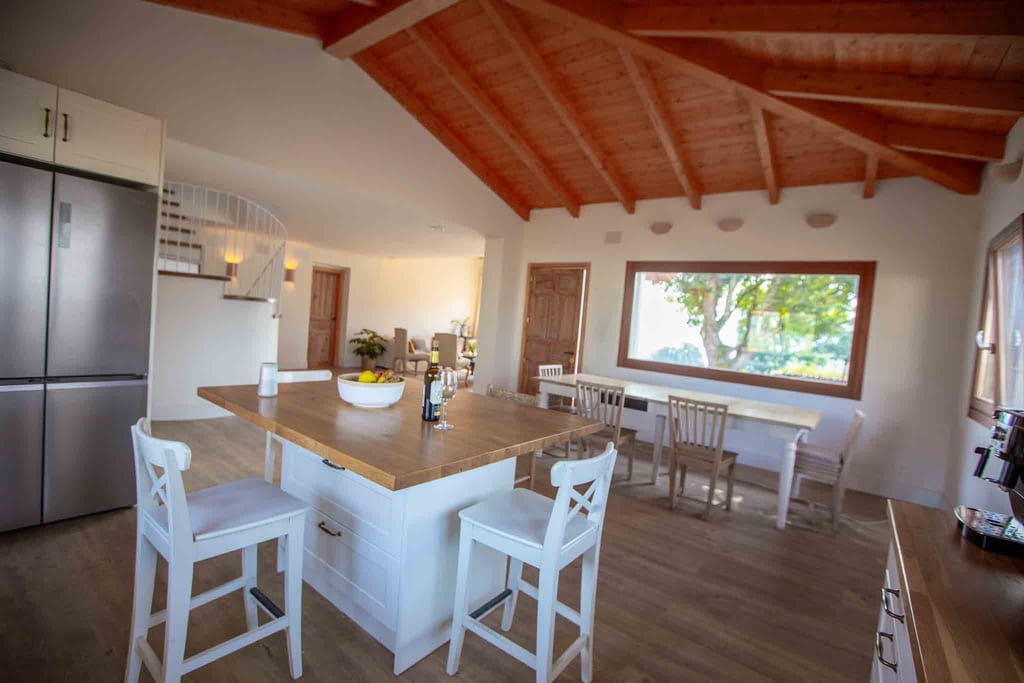 Villa del Sella - Cocina con fogones