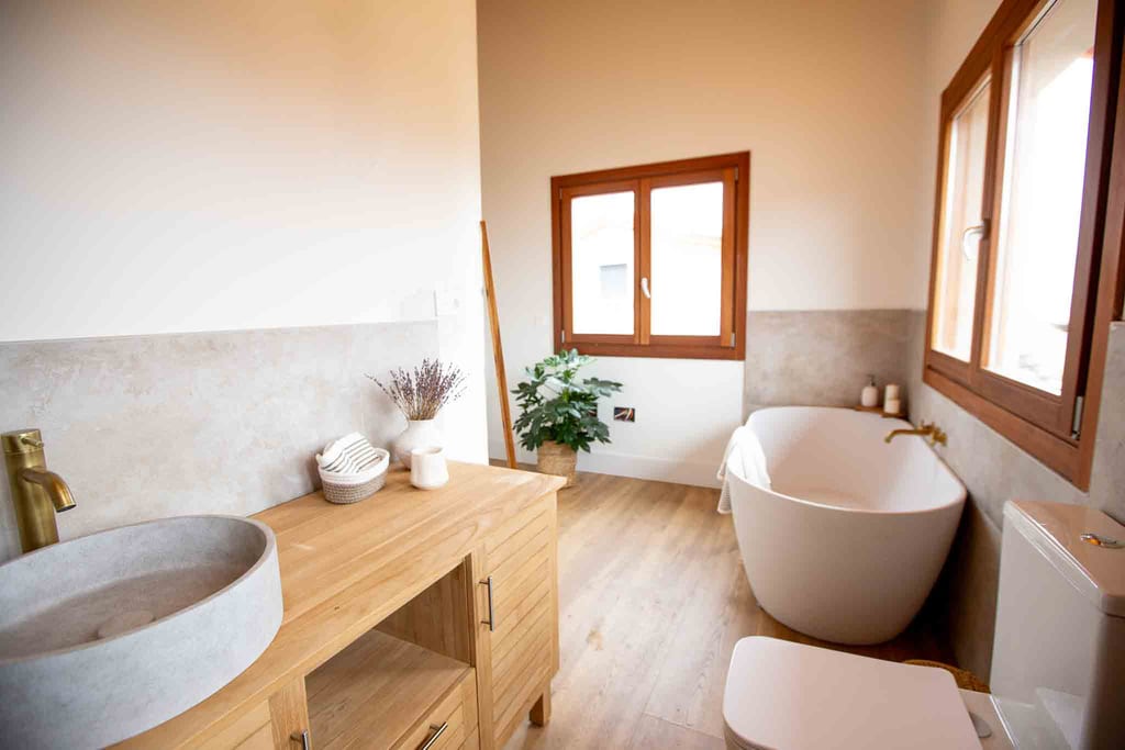Villa del Sella - Bano desde ducha